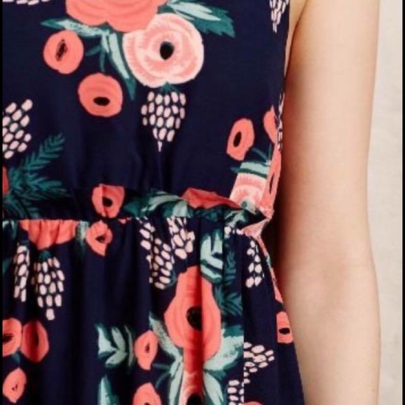 Paper Crown Rifle Paper Co Posey Bouquet Dress M - Picture 2 of 7